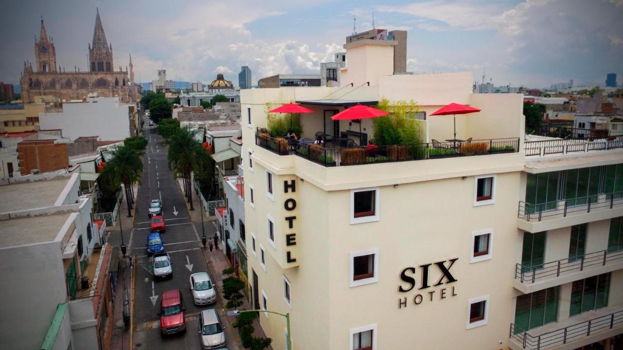 Six Hotel Guadalajara Expiatorio Екстер'єр фото